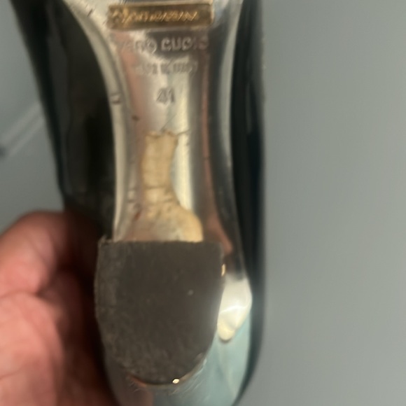 Vintage DOLCE & GABBANA Navy & Light Blue Elegant Pumps - Picture 10 of 16